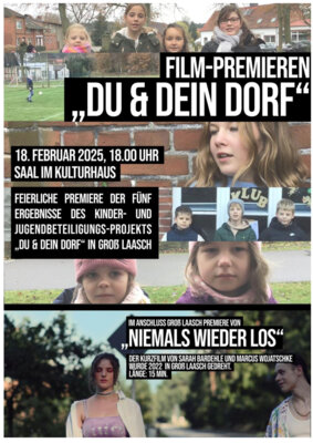 Foto zur Meldung: Gross Laasch - 2024 - Filmprojekt Jugendclub Gross Laasch