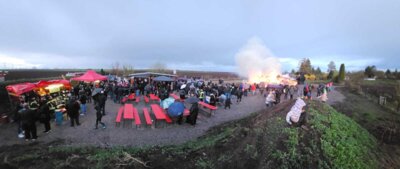 Rückblick auf das Osterfeuer 2024 (Bild vergrößern)