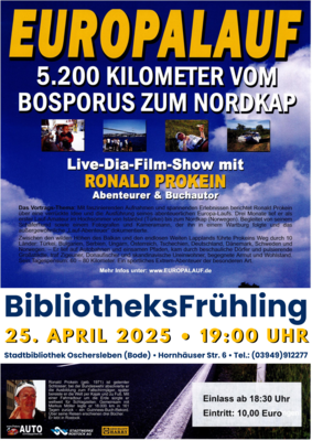 BibliotheksFrühling 2025 - nur noch wenige Eintrittskarten verfügbar!