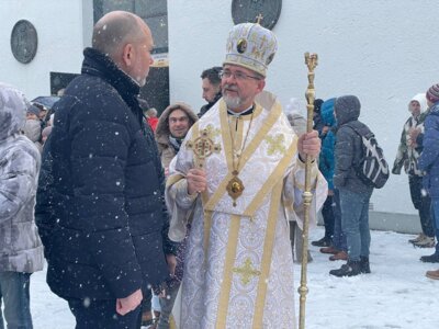 Президент Світового конгресу українців відвідав катедру УГКЦ в Мюнхені (Bild vergr&ouml;&szlig;ern)