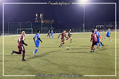 Testspiel: FC Vorwärts - TSV Thiersheim 2:1 (Bild vergrößern)