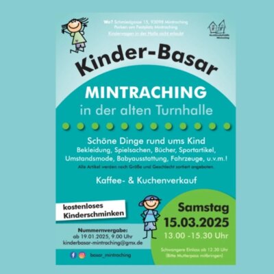 Frühjahrsbasar 15.03.2025