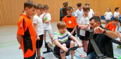 In Havelberger Sporthalle wird gerudert