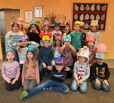 Fasching in der Grundschule Hollstadt-Wollbach