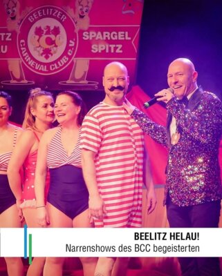Narrenshows des BCC begeisterten (Bild vergrößern)