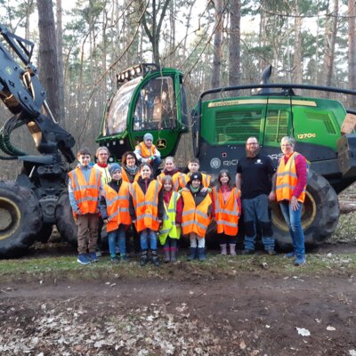 Foto zur Meldung: Junge Naturwächter auf Entdeckungstour!