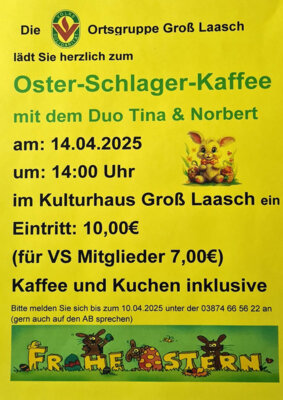 Gross Laasch - 14.04.2025 - VS - Schlager mit Kaffee