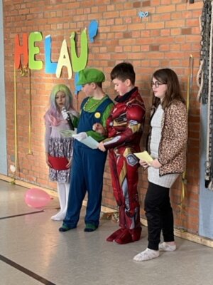 Foto zur Meldung: Karneval an der Grundschule Nord
