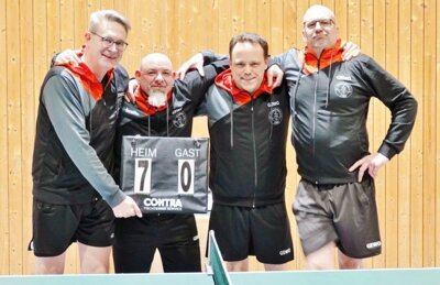 Foto zur Meldung: Sprung auf Platz 2: SVS-Tischtennis vernascht PSG Segeberg V mit 7:0