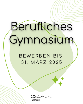 Bewerbungen fürs Berufliche Gymnasium (Bild vergrößern)