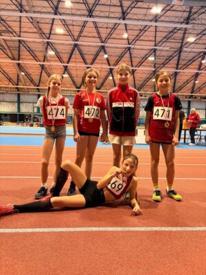 Sprintstern in Potsdam und Weißenseer Hallensportfest