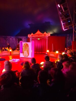 Spannung in der Manege