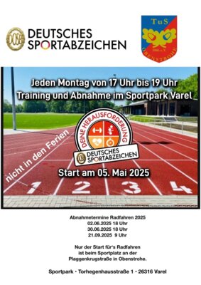 Sportabzeichen 2025