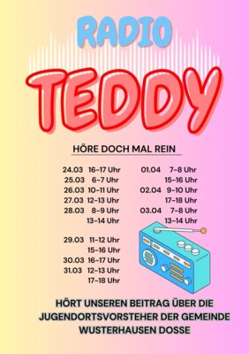 Foto zur Meldung: Jugendortsvorsteher bei Radio Teddy