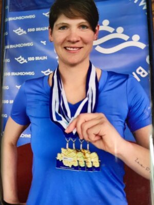 Medaillenausbeute von Elena Gellermann