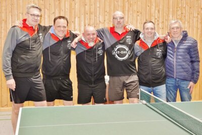 Foto zur Meldung: Der SVS ist Tischtennis-Meister – aber es warten weitere Aufgaben