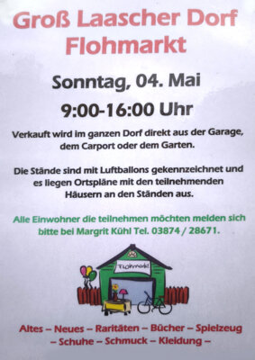 Gross Laasch - Flohmarkt