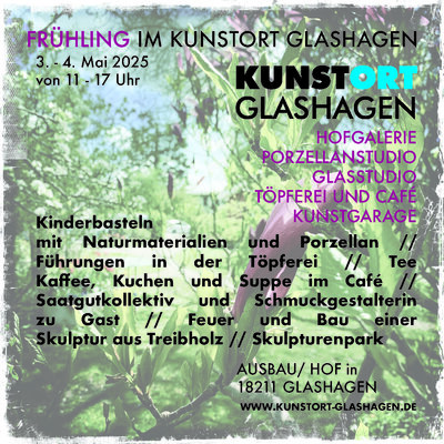 Meldung: Frühling im Kunstort Glashagen