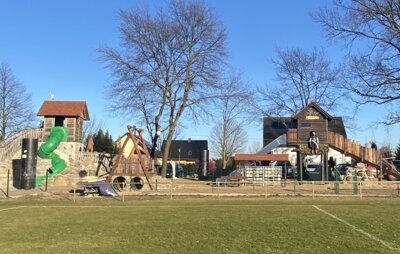 Der Abenteuerspielplatz in Werben/Wjerbno hat eine Erweiterung erfahren und wird am 25. April eingeweiht. (Foto: D. Troppa)