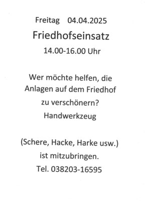 Arbeitseinsatz