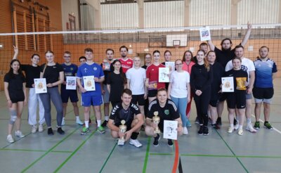 Abteilungsübergreifendes Volleyballturnier am 03.04.2025