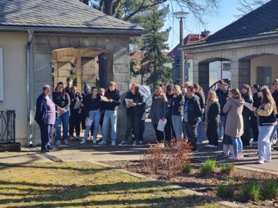 Exkursion der FSE 23 zum ehemaligen Kinderheim "A. S. Makarenko"