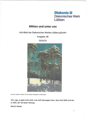 aktuelles Infoblatt