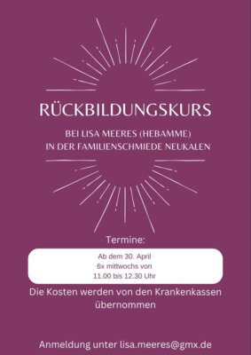 Foto zur Meldung: Rückbildungskurse in der Familienschmiede Neukalen