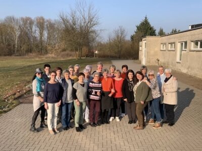 Kaffeetrinken der Abt. Gymnastik