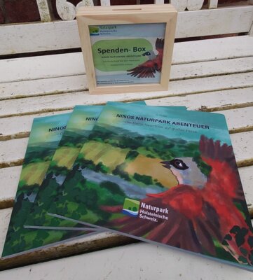 Foto zur Meldung: Neues vom Naturpark: Kinderbuch ab 14. April in Tourist-Infos erhältlich