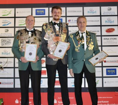 Platz 1 bis 3