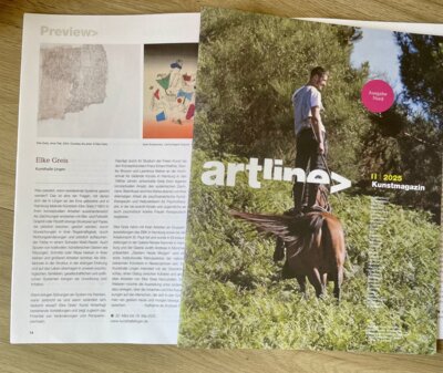 Artline: Preview - Elkre Greis in der Kunsthalle Lingen (Bild vergr&ouml;&szlig;ern)