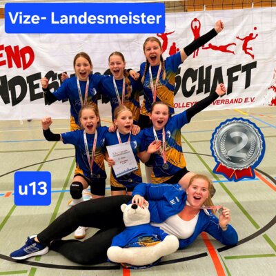 u13 ist VIZE-LANDESMEISTER !
