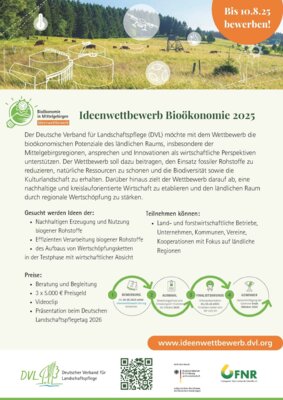 Wettbewerb Bioökonomie