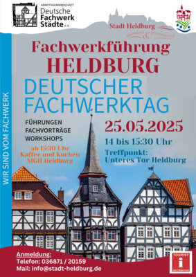 25052025_Plakat Stadtfuehrung Heldburg Deutscher Fachwerktag