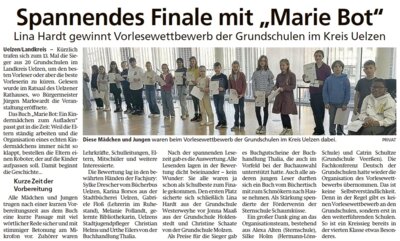 Haytham wird Vierter im Vorlese-Finale