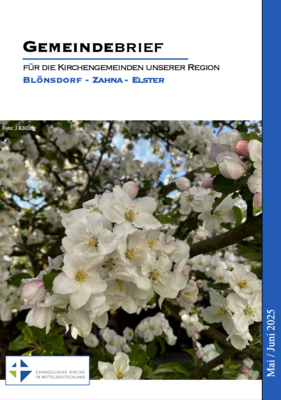 Foto zur Meldung: Gemeindebrief Mai / Juni 2025