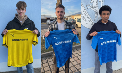 Neuzugänge: Philip Teufel, Justin Achatz und Joel Lassan (Bild vergr&ouml;&szlig;ern)