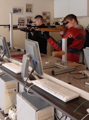 Foto zur Meldung: Jugendliche im Gederner Schützenverein