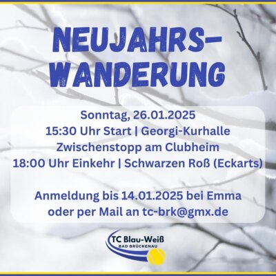 Neujahrs-Wanderung