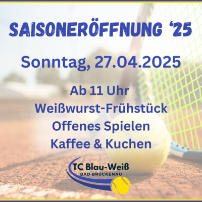 Saisoneröffnung 2025