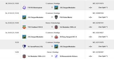 Vorschau Fußball/Hundesport am WE (Bild vergr&ouml;&szlig;ern)