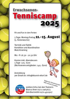 TenniscampPlakat2025 (Bild vergrößern)