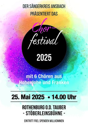 Chorfestival 2025 (Bild vergrößern)