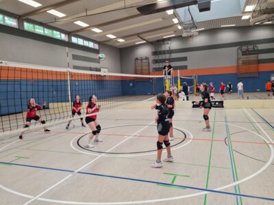 4. Platz beim Landesfinale Volleyball