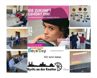 Boys’ Day 2025 bei der Stadtverwaltung Kyritz