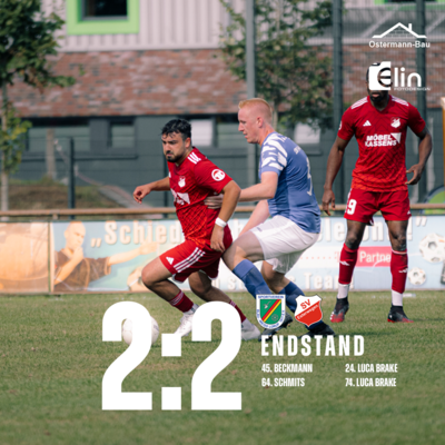Meldung: Rückblick: Punktgewinn in Lorup