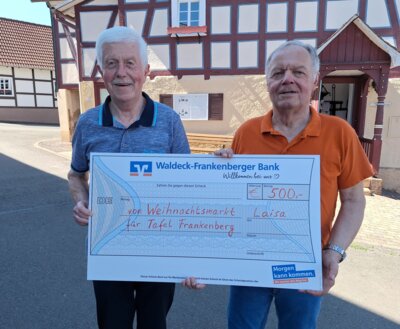 Laisa spendet 500 Euro an die Tafel