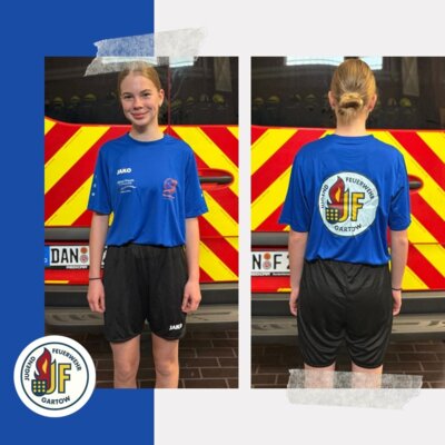 Meldung: Frischer Look für starke Kids: Neue Trainingskleidung für die Jugendfeuerwehr Gartow