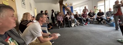 Intensiver Austausch - die Basis eines jeden Teamtags.